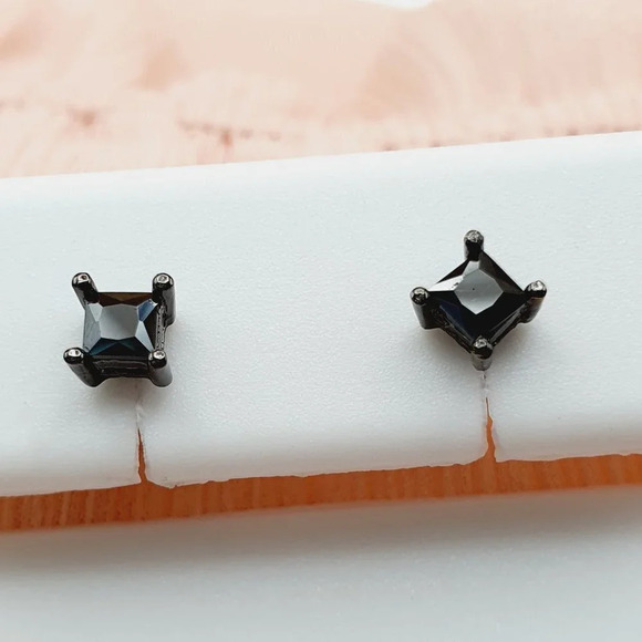 3MM S925 Sterling Silver CZ Stud Earrings for Women/Girl, US19251019 - Picture 7 of 12